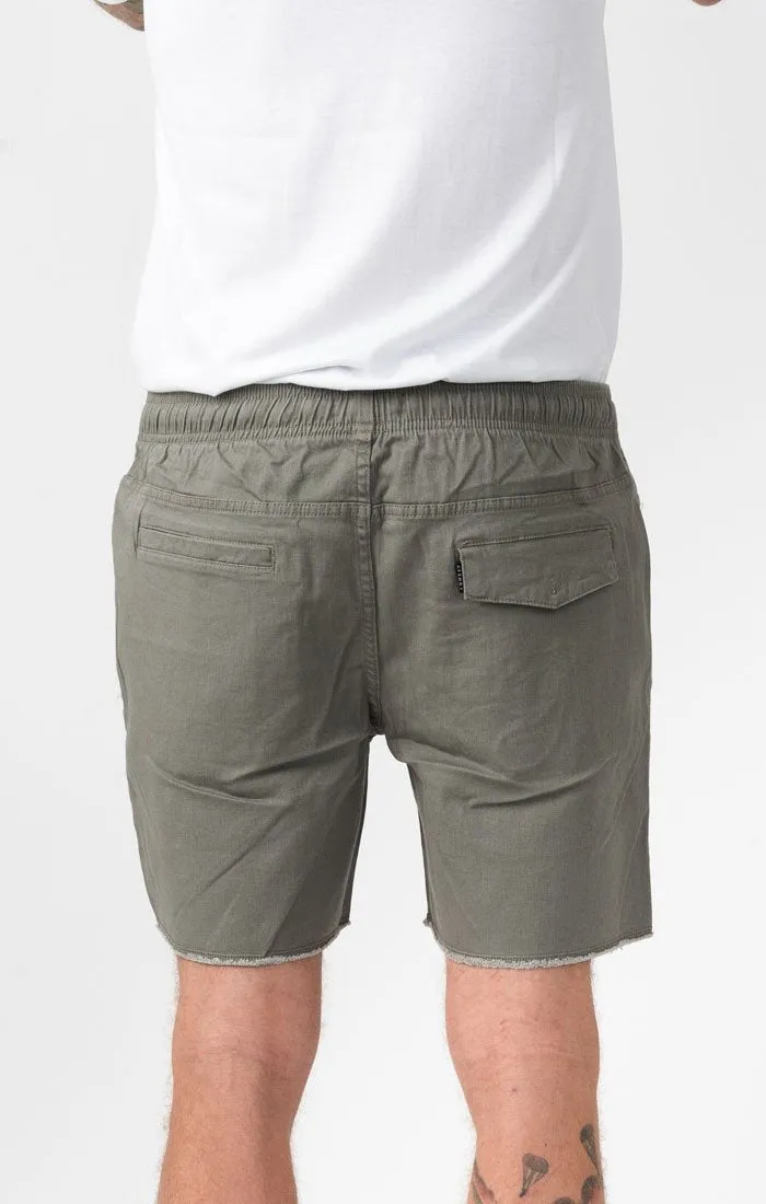 Afends Mens Pint - Elastic Waist Walkshort