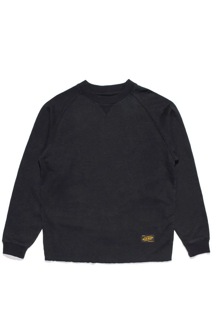 Afends Mens Raw - Hemp - Hemp Raglan Crew Neck Sweat
