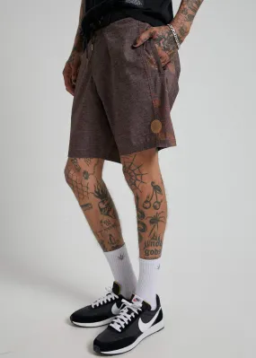 Afends Mens Saltwater Dreamtime Vol 4 - Hemp Fixed Boardshort - Multi