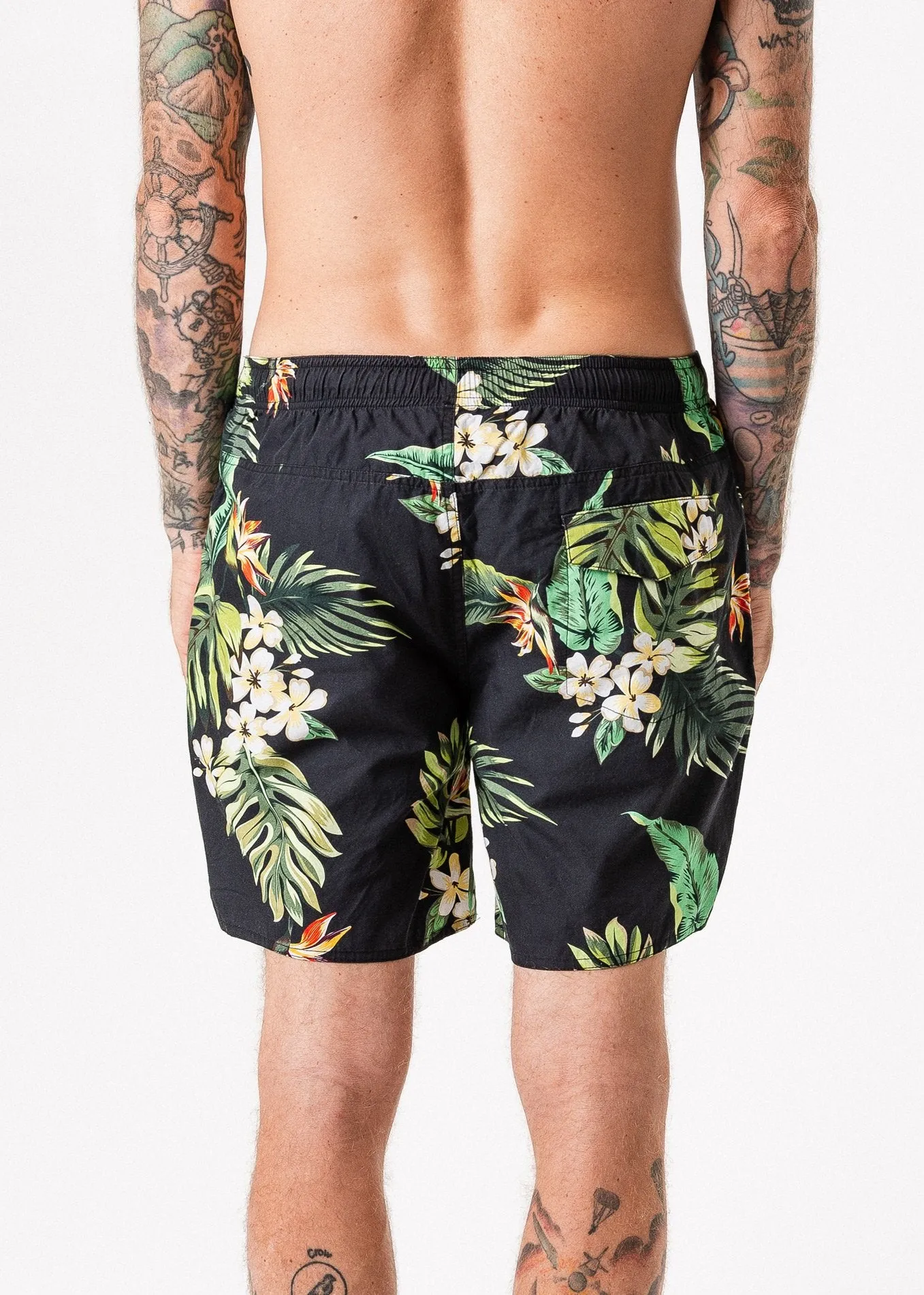 Afends Mens Shaka Mahalo - Elastic Waist Boardshort