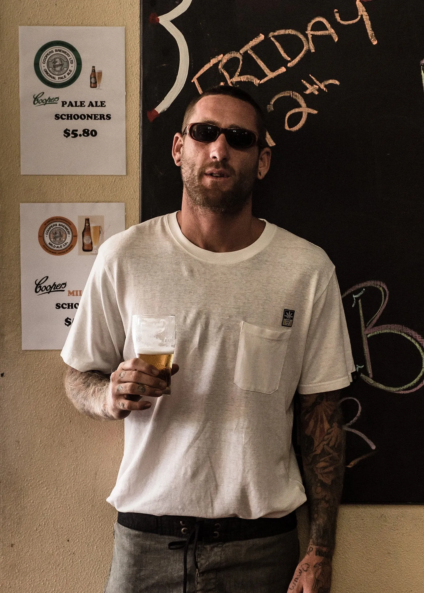 Afends Mens Terracotta - Hemp Standard Fit Tee