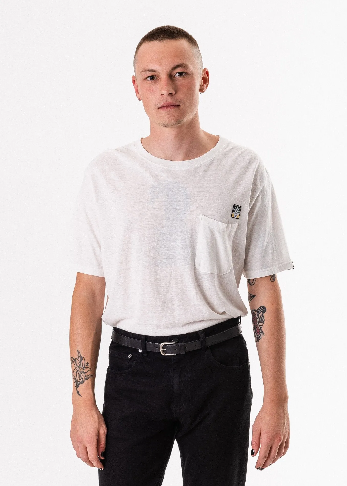 Afends Mens Terracotta - Hemp Standard Fit Tee