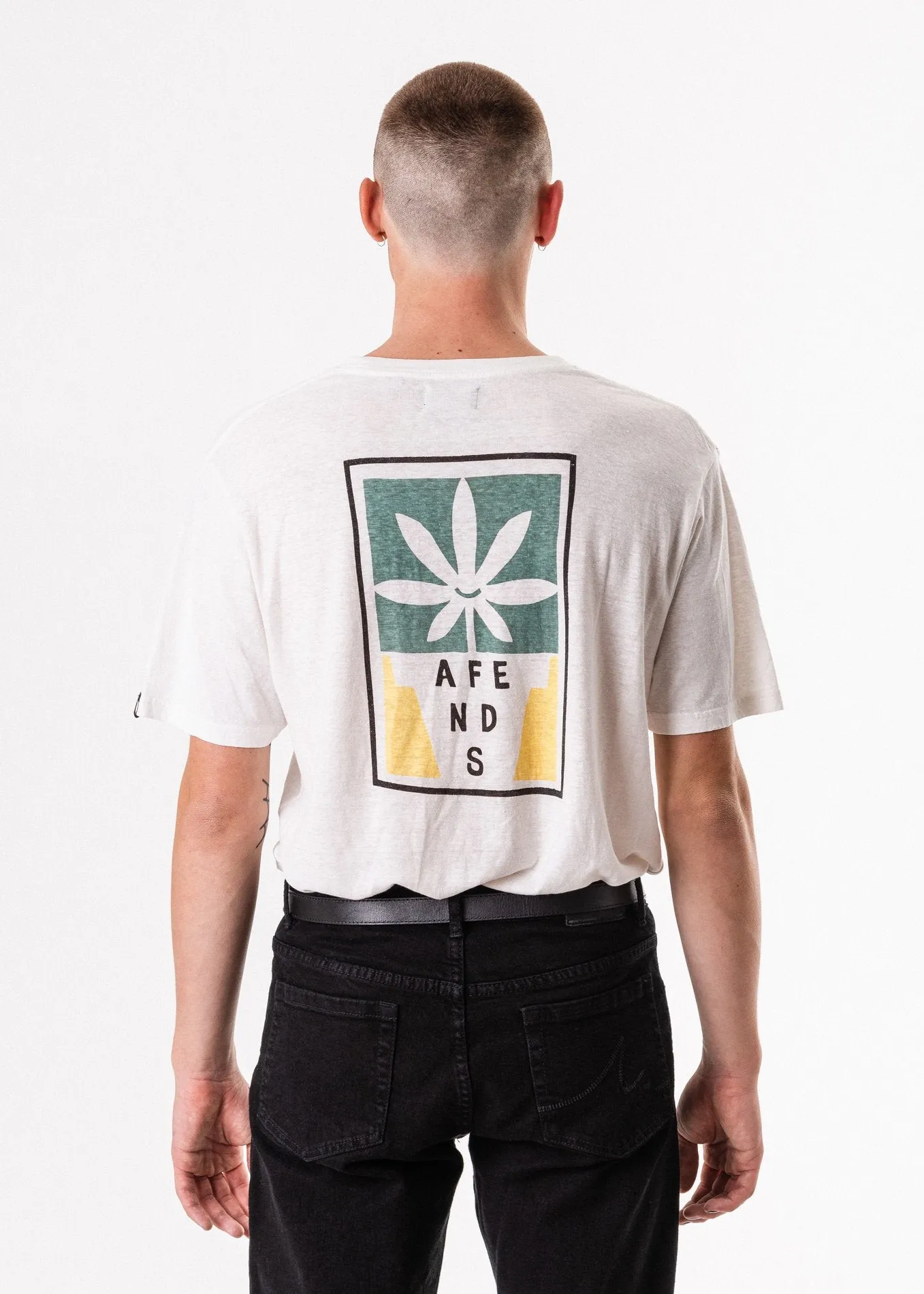 Afends Mens Terracotta - Hemp Standard Fit Tee