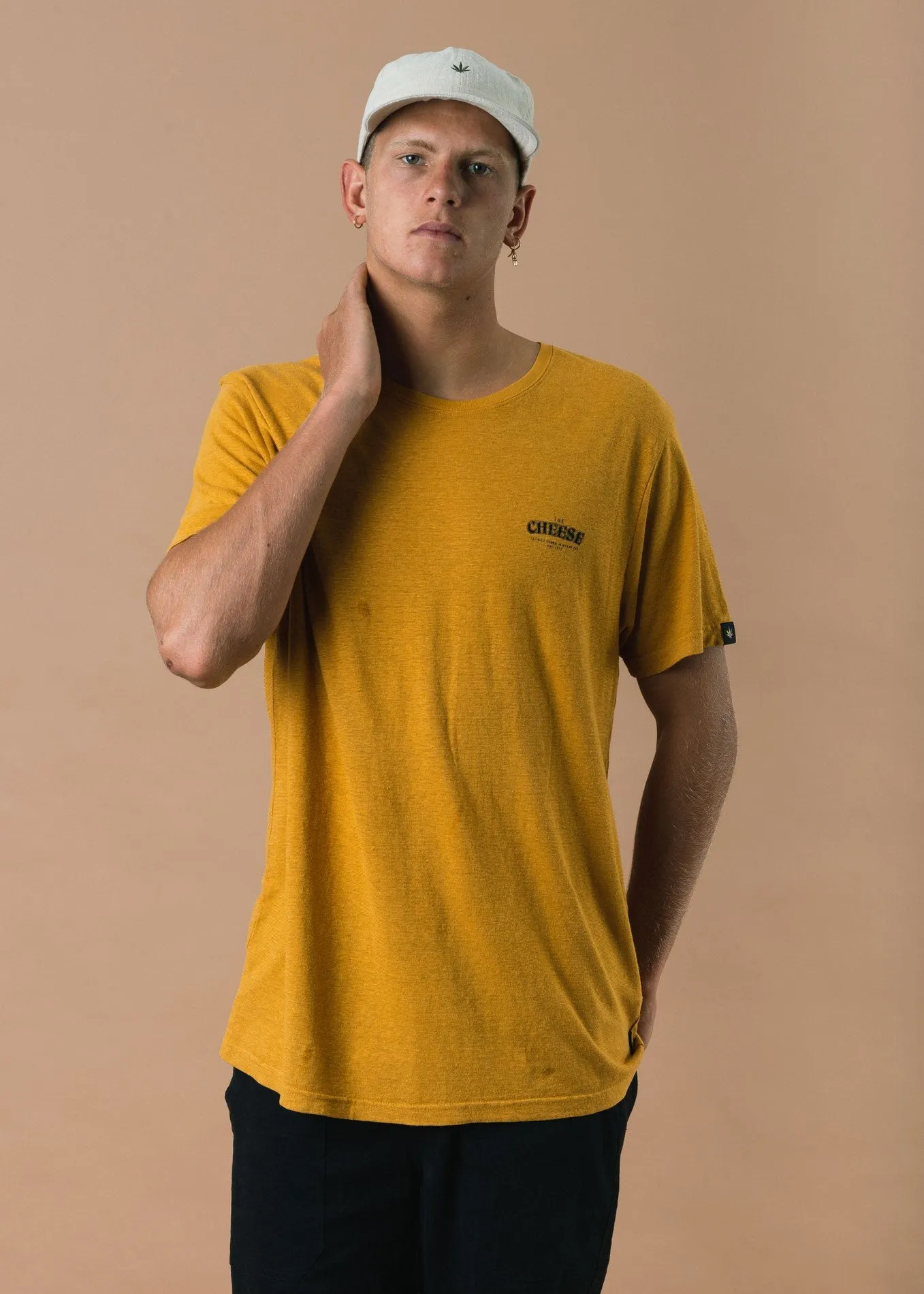 Afends Mens The Cheese - Hemp Standard Fit Tee