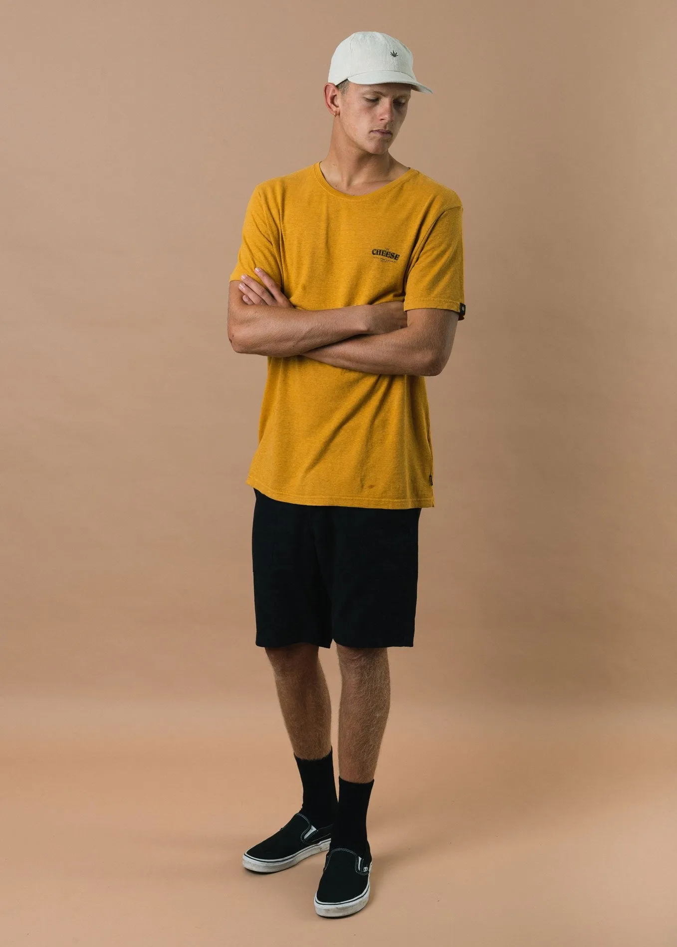 Afends Mens The Cheese - Hemp Standard Fit Tee
