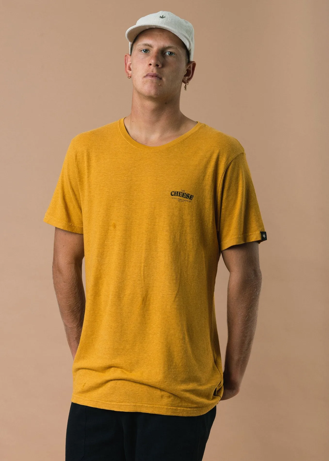 Afends Mens The Cheese - Hemp Standard Fit Tee