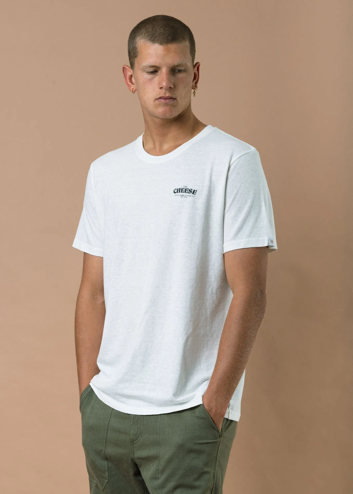 Afends Mens The Cheese - Hemp Standard Fit Tee