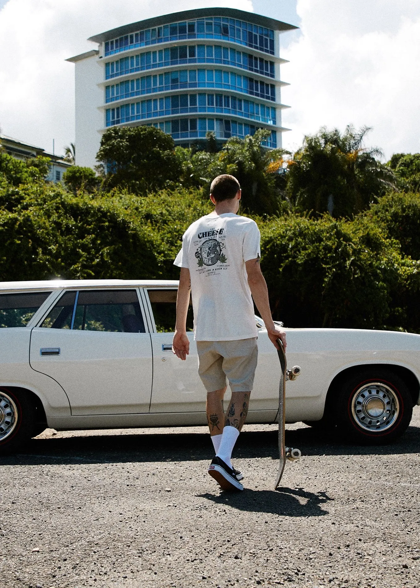 Afends Mens The Cheese - Hemp Standard Fit Tee