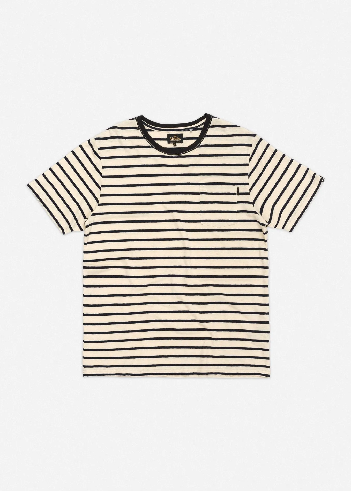 Afends Mens Turn Off - Hemp Standard Fit Tee