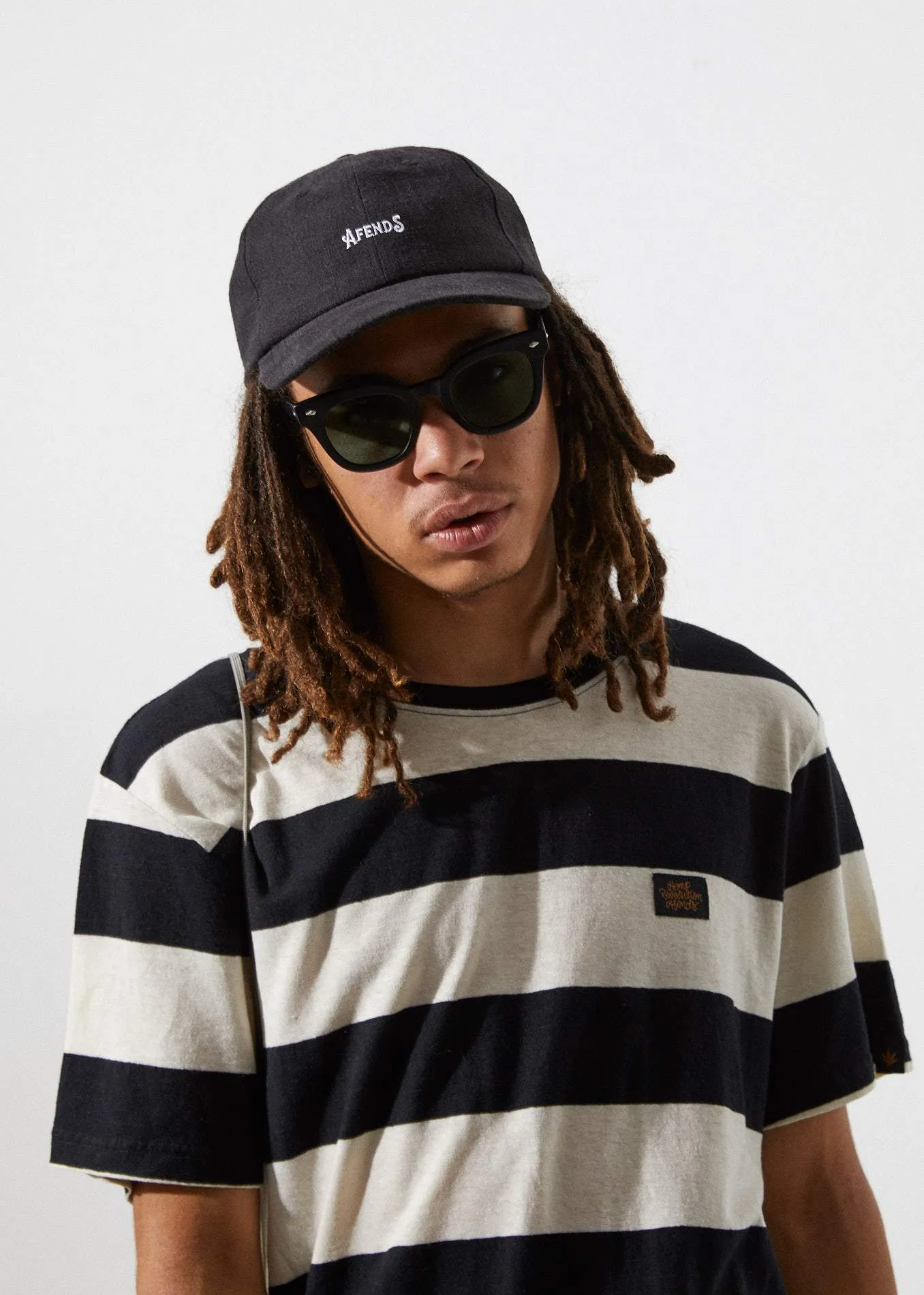 Afends Unisex Candy - Hemp Soft Brim 6 Panel Cap