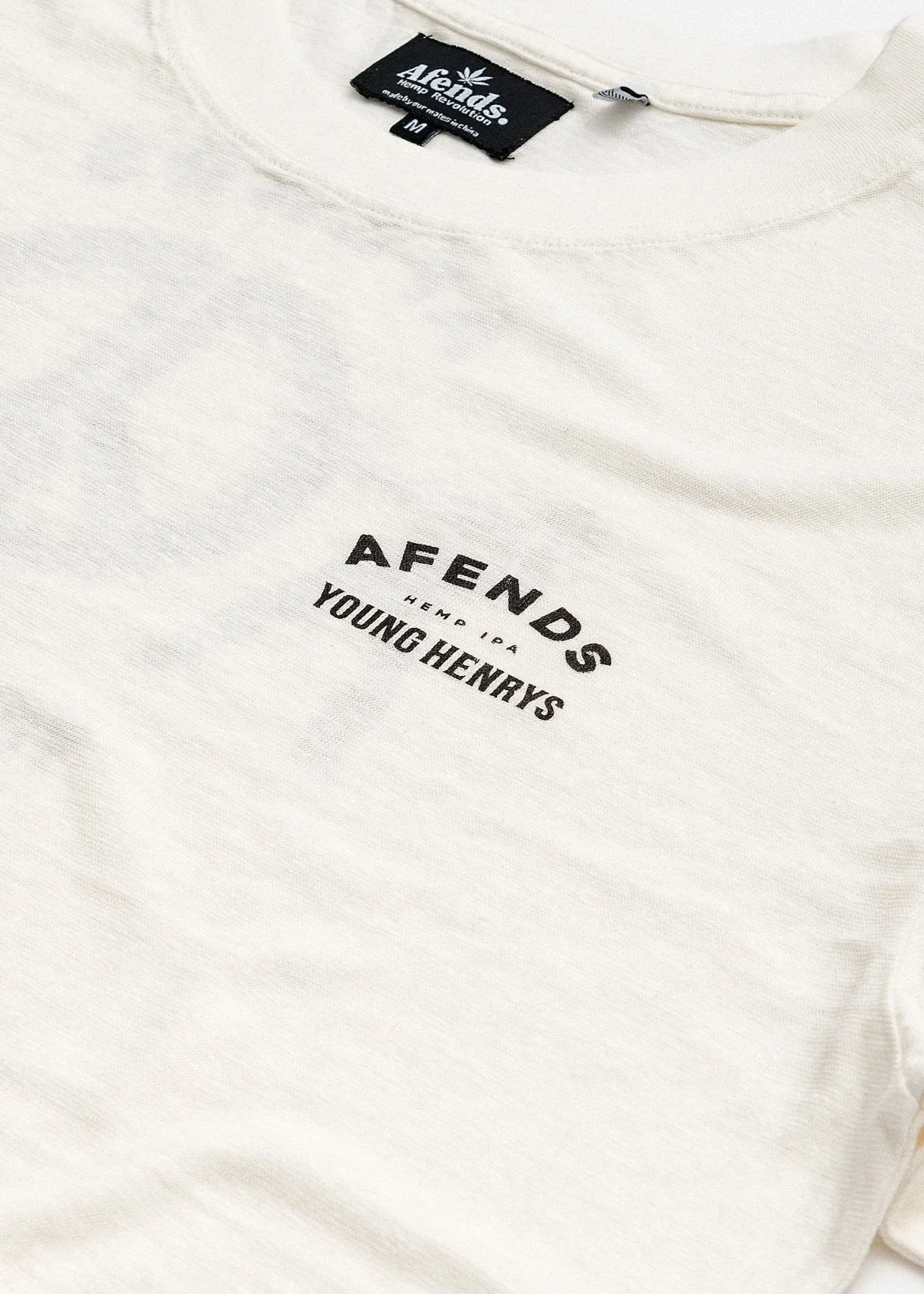Afends Unisex Fun Police - Hemp Retro Fit Tee