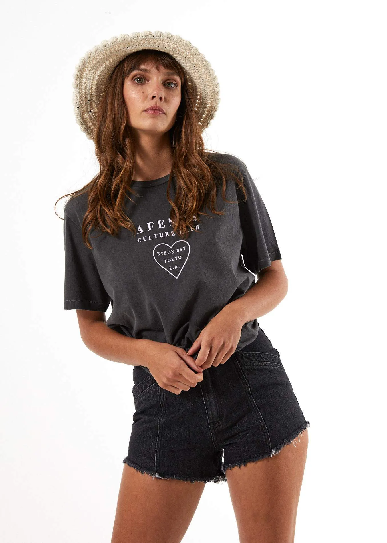Afends Womens Afends Culture Club - Boyfriend Fit Tee