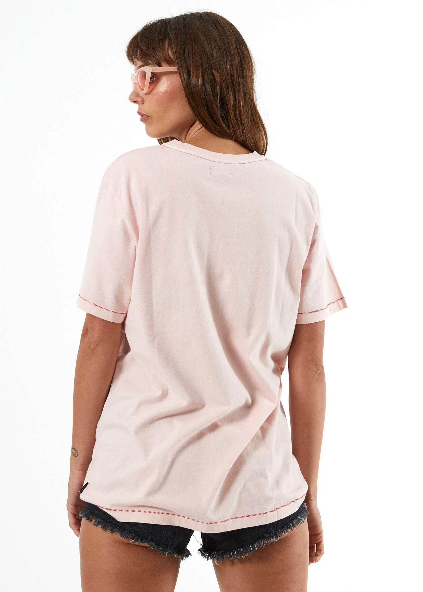 Afends Womens Afends Culture Club - Boyfriend Fit Tee