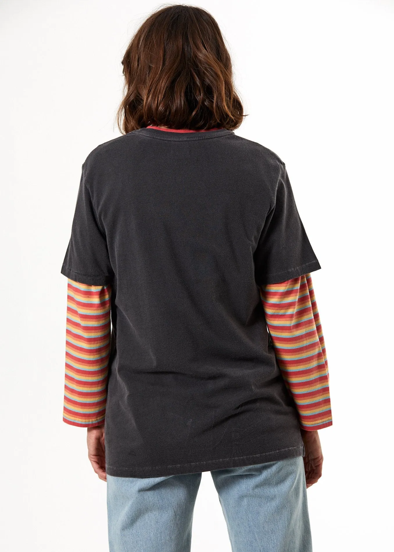 Afends Womens Afends Culture Club - Boyfriend Fit Tee
