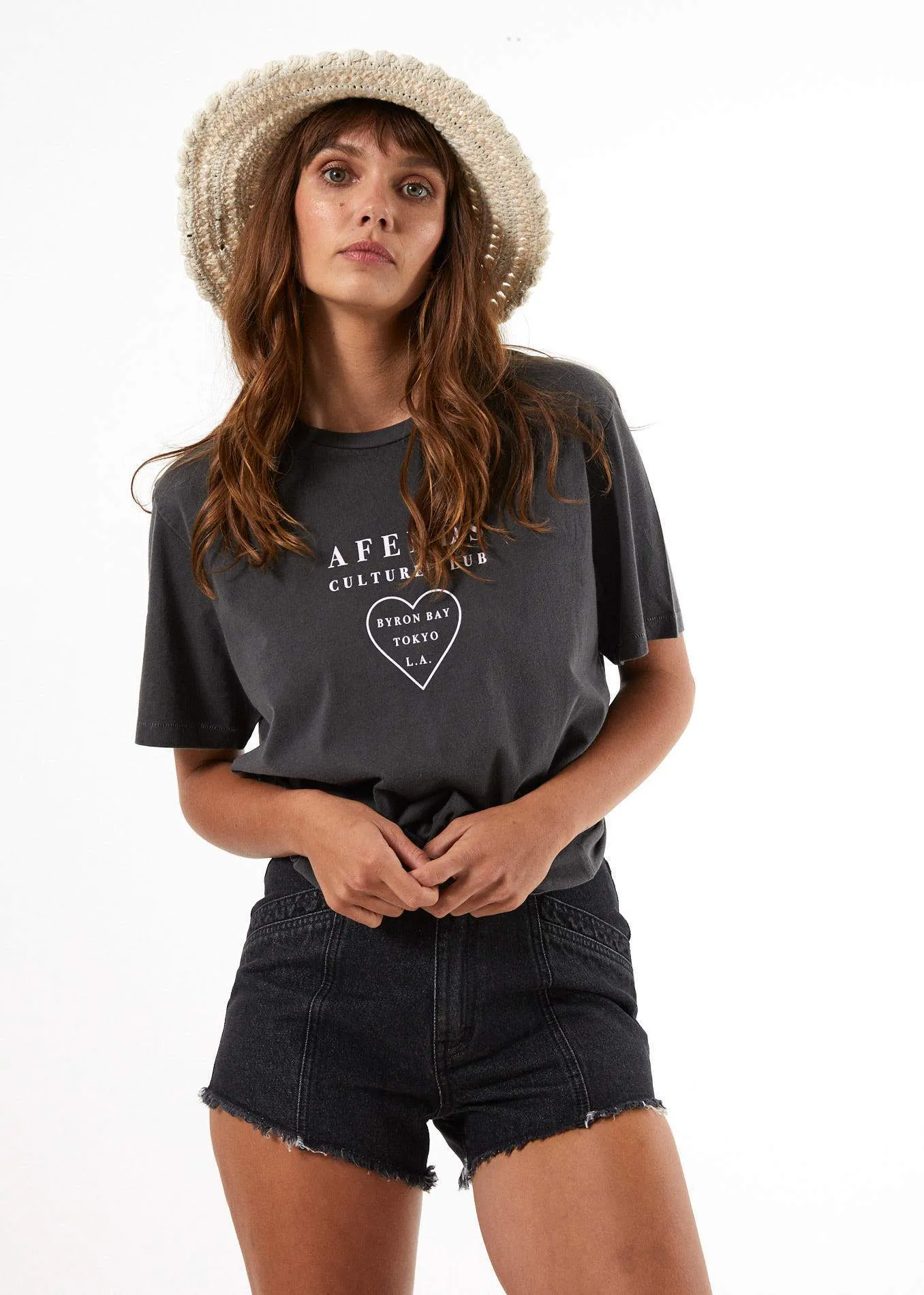 Afends Womens Afends Culture Club - Boyfriend Fit Tee