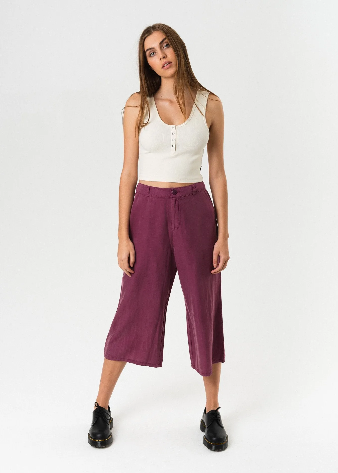 Afends Womens Dana - Silk Hemp Pant