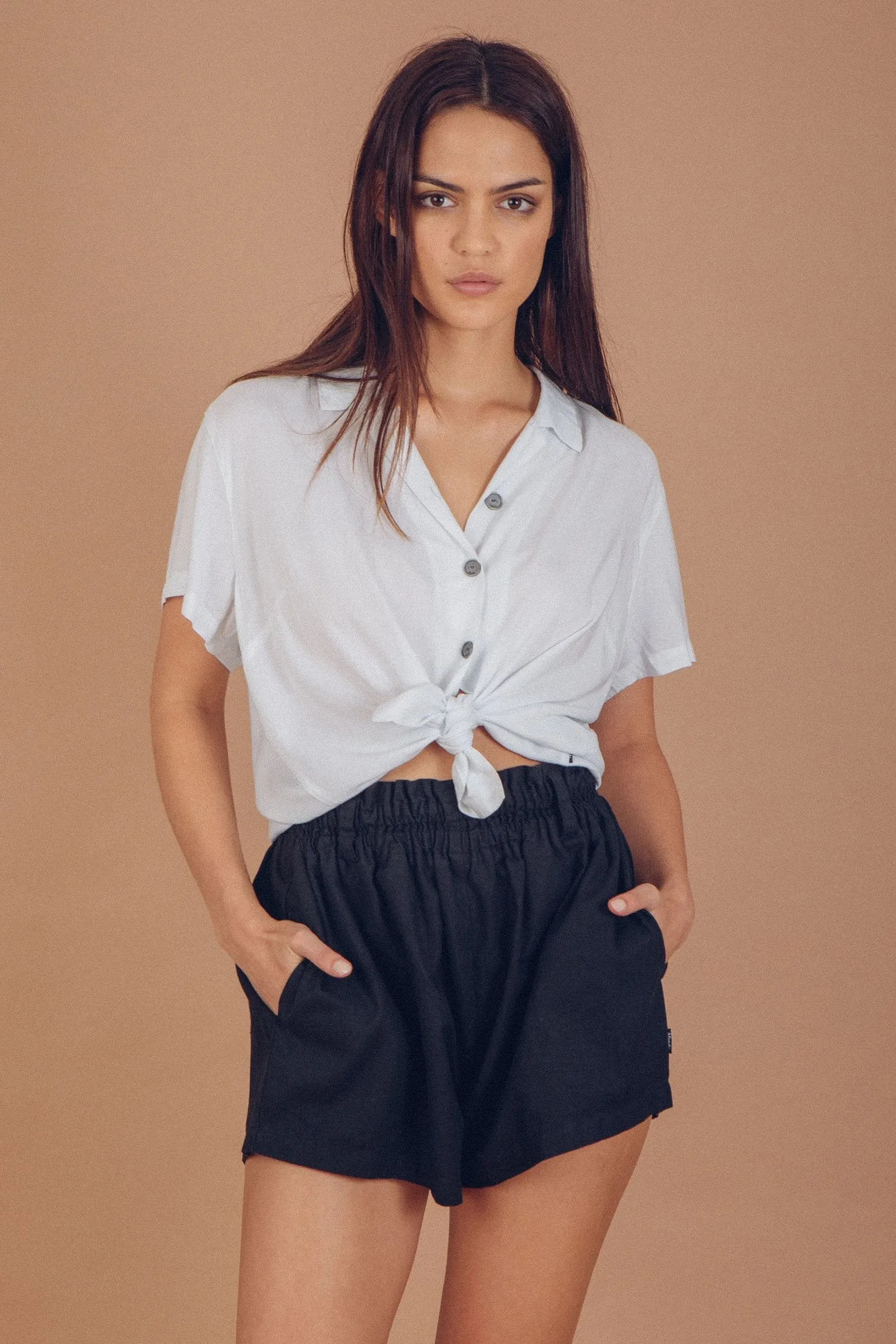 Afends Womens Loco - Hemp Short
