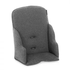 Alpha  Highchair with Cosy Select Seat - White/Jersey Charcoal