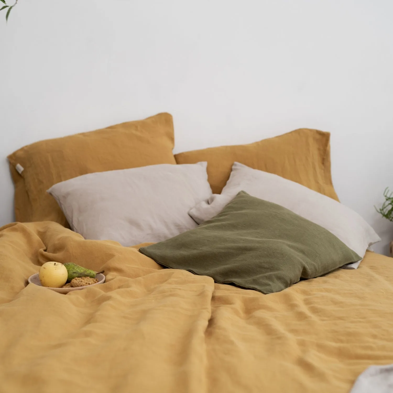 Amber Hemp Duvet Cover Set