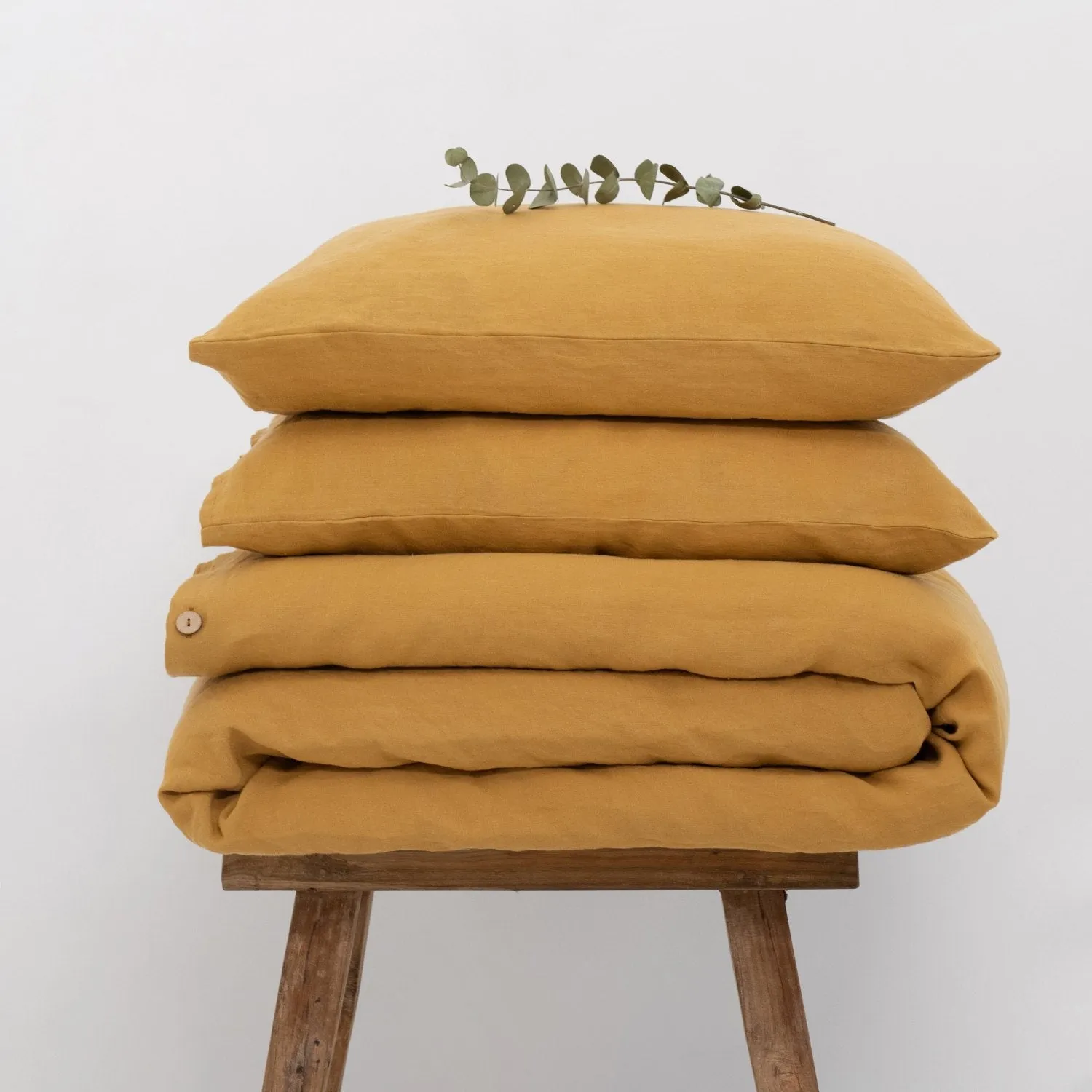 Amber Hemp Duvet Cover Set
