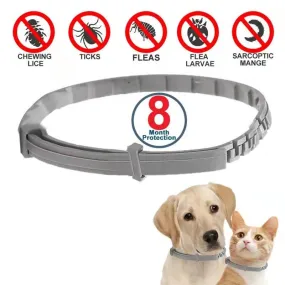 AnniePaw Anti-flea Anti-lick Cat Dog Collar 8 Month Protection