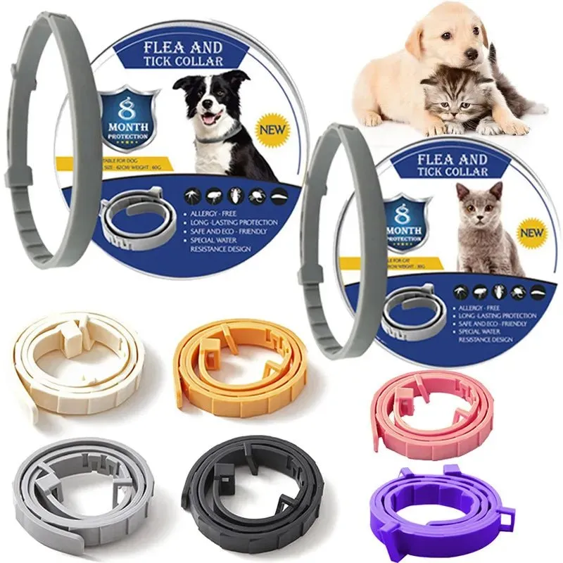 AnniePaw Anti-flea Anti-lick Cat Dog Collar 8 Month Protection