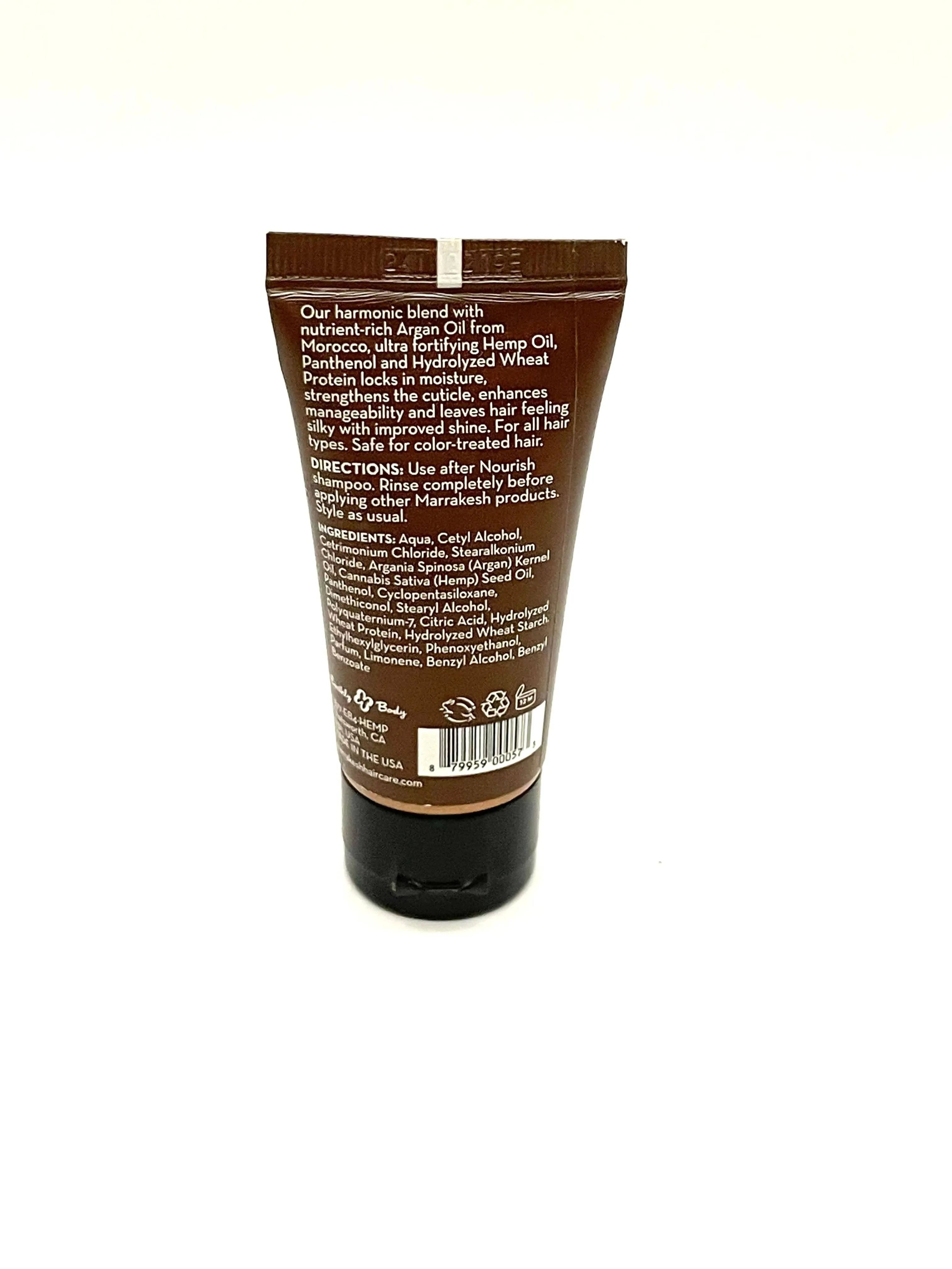 Argan Oil Earthly Body Marrakesh Conditioner with Hemp 1 oz