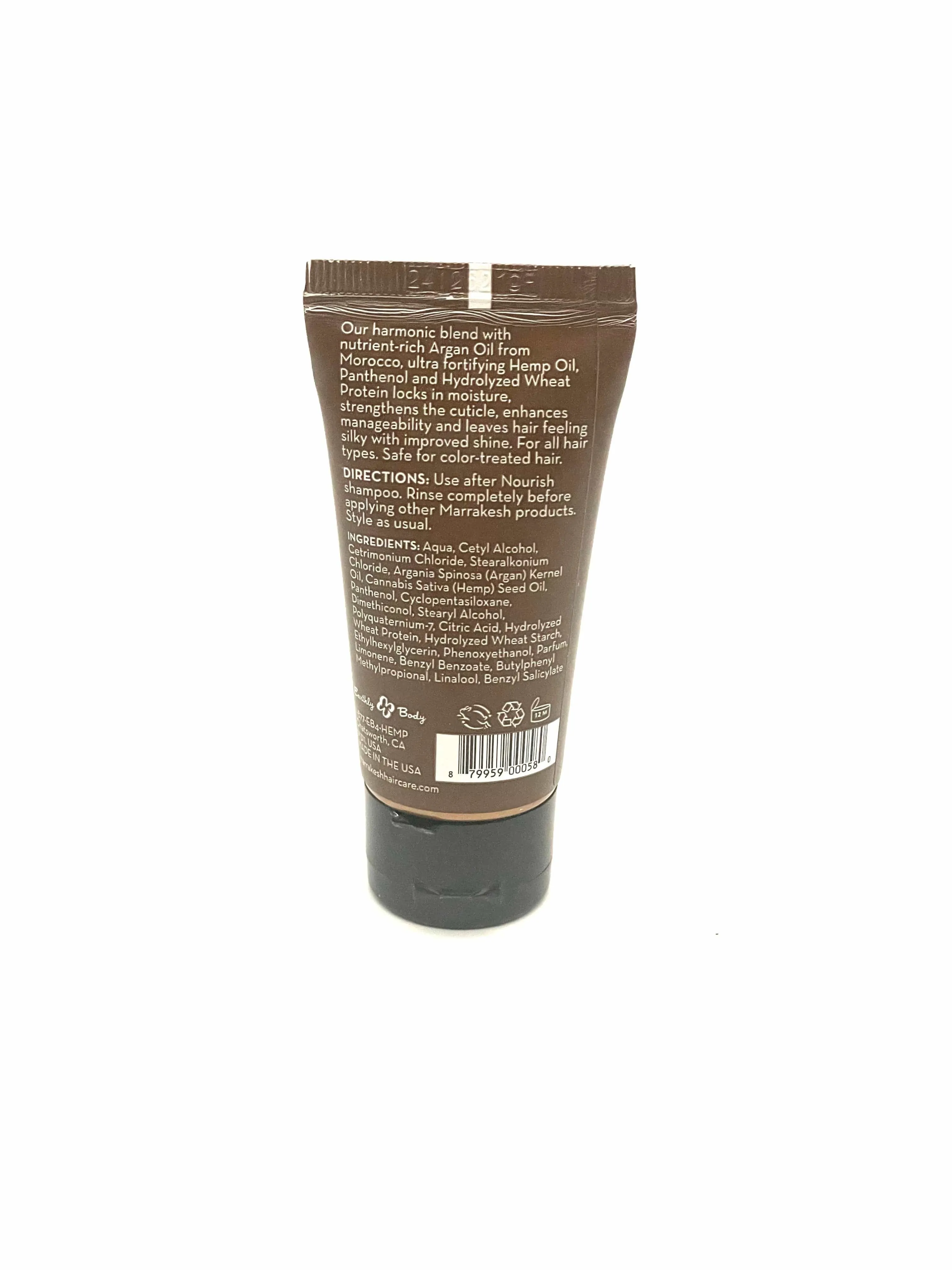 Argan Oil Earthly Body Marrakesh Conditioner with Hemp 1 oz