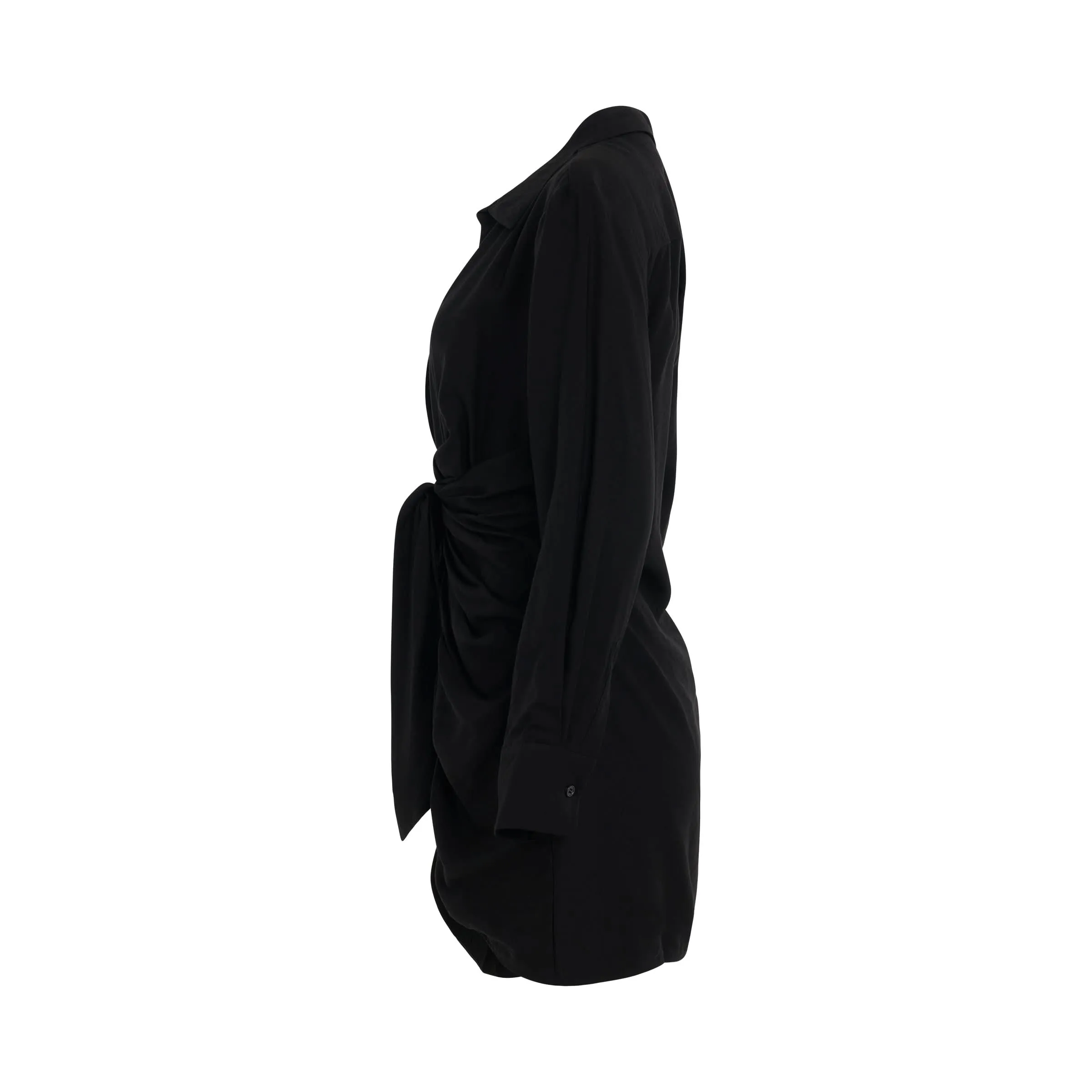 Bahia Sash Dress in Black