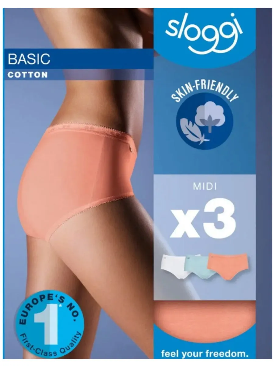 Basic  Midi (3 Pack)