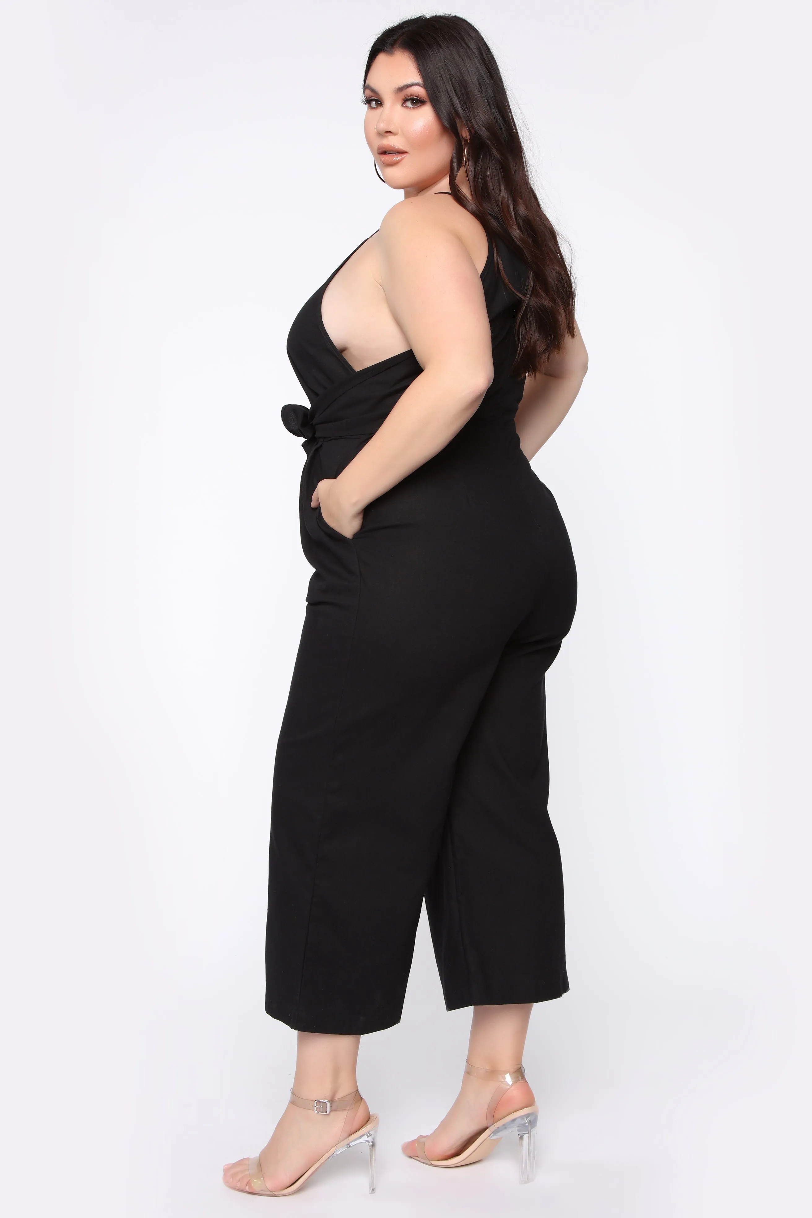 Being With You Jumpsuit - Black
