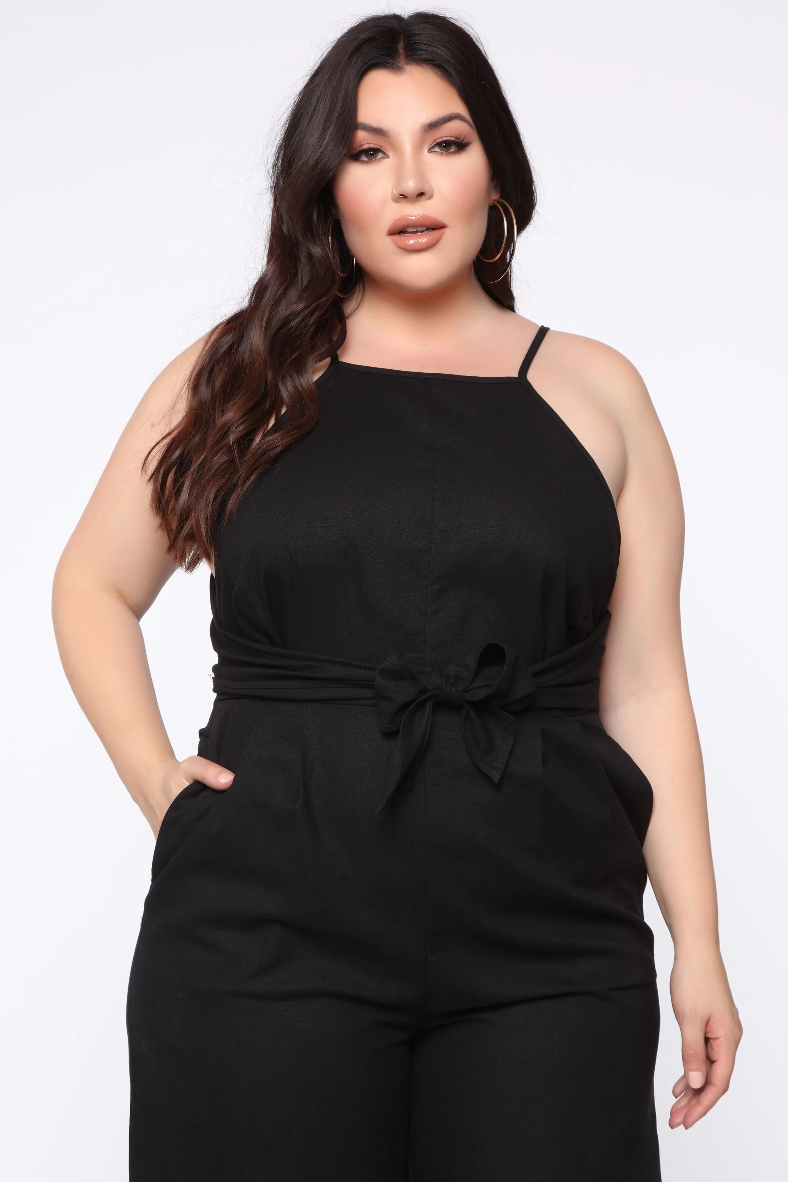 Being With You Jumpsuit - Black