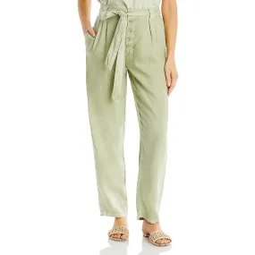 Bella Dahl Womens Tencel Ankle High-Waist Pants
