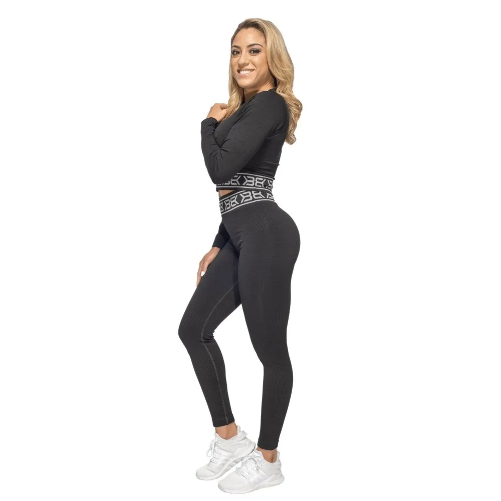 Better Bodies Rib Seamless Leggings - Black