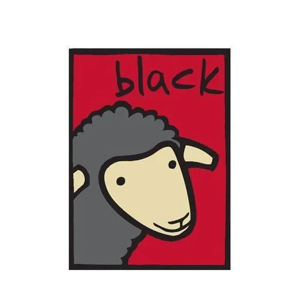 Black Sheep Life of Leisure Tee White - Red