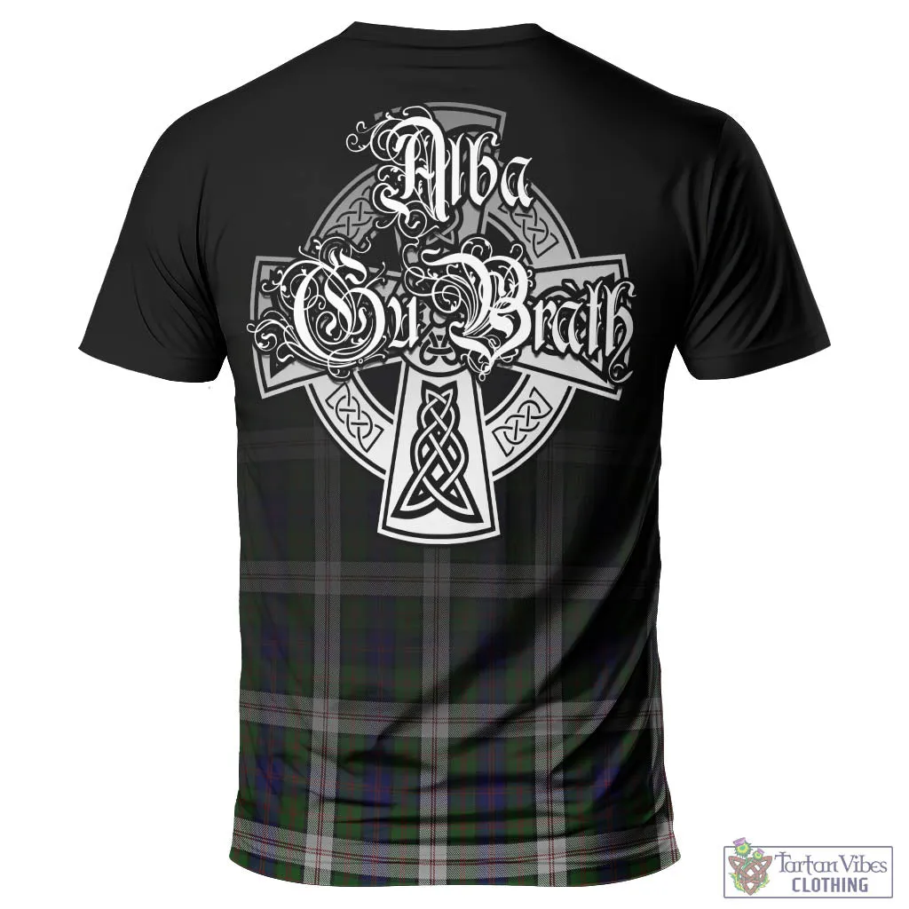 Blair Dress Tartan T-Shirt Featuring Alba Gu Brath Family Crest Celtic Inspired