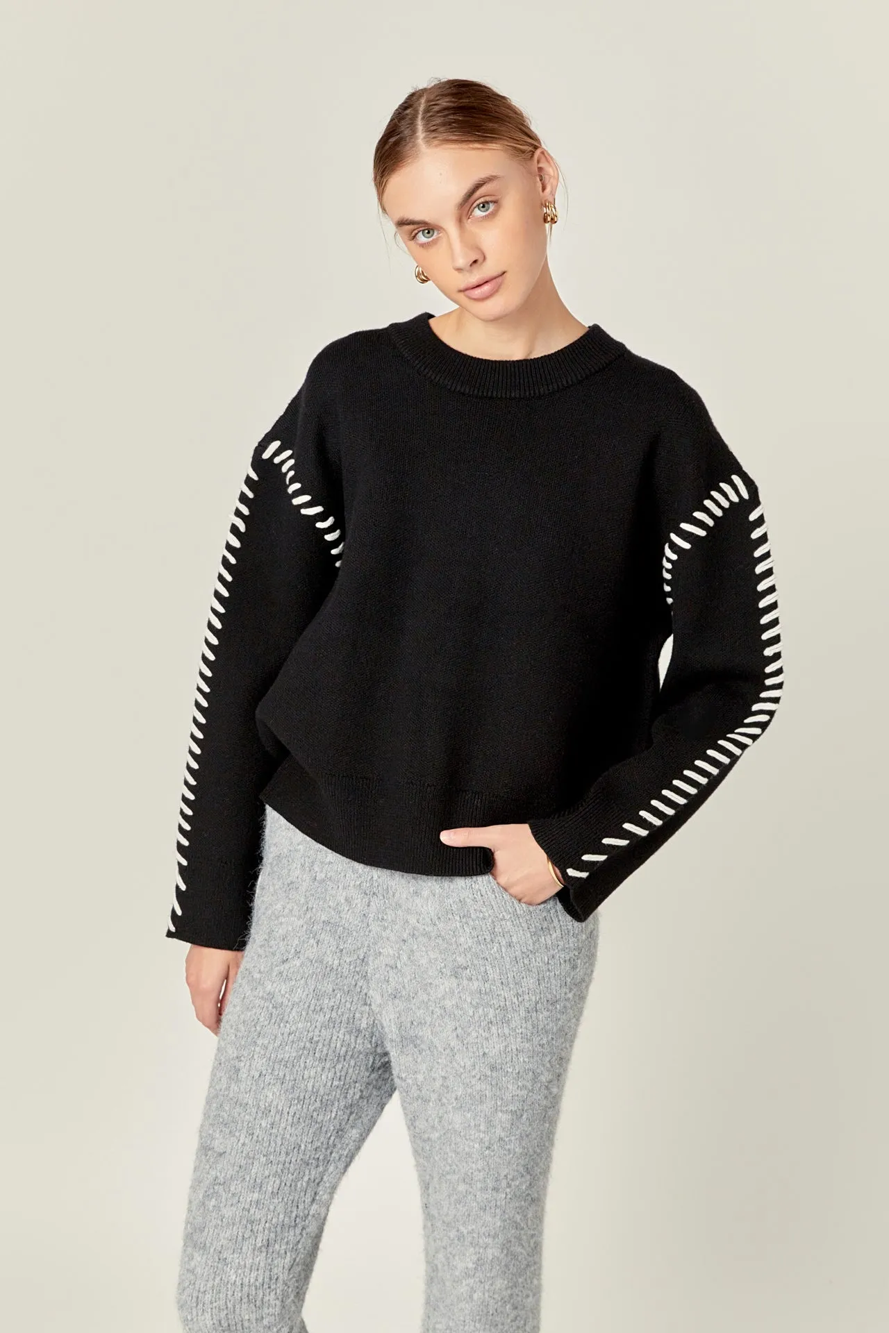 Blend Sweater Jogger Pants