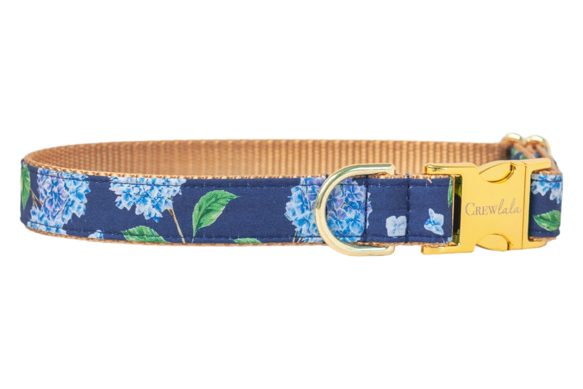 Blue Blooms Dog Collar