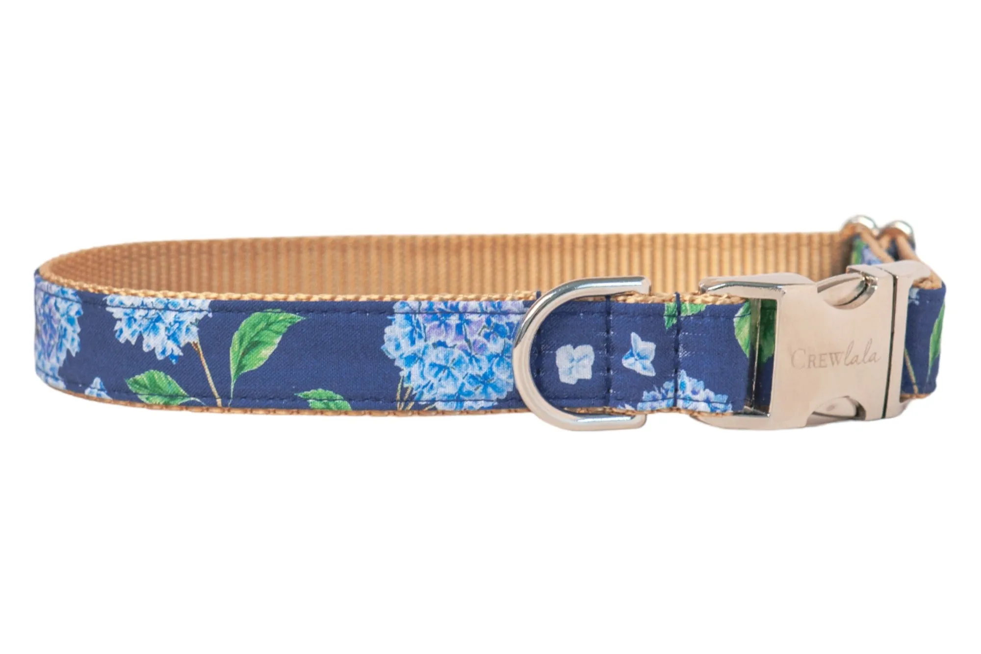 Blue Blooms Dog Collar