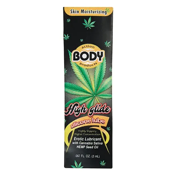 Body Action High Glide Sample Packet 50pc Fishbowl Display