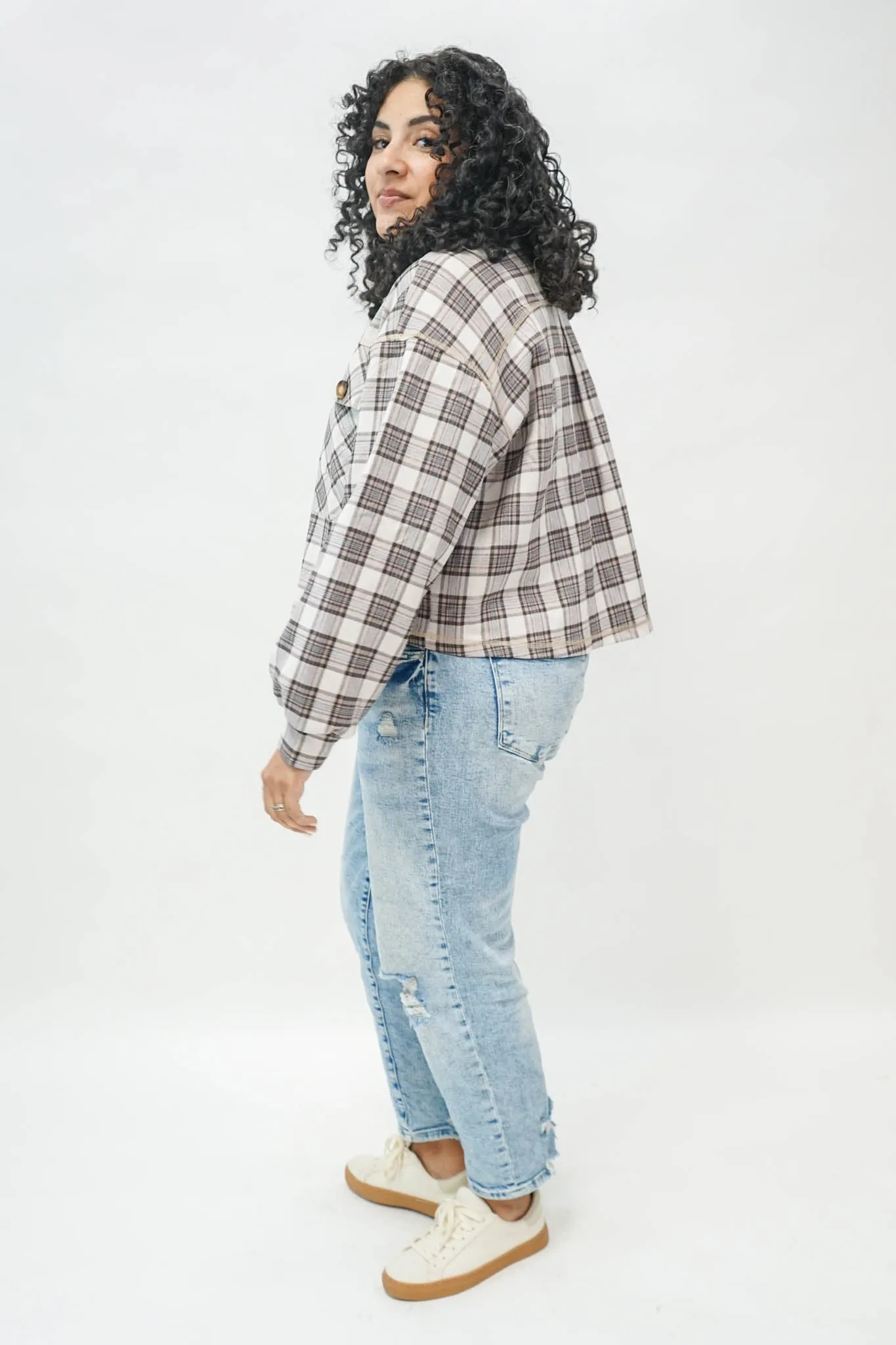 Brent Plaid Shacket