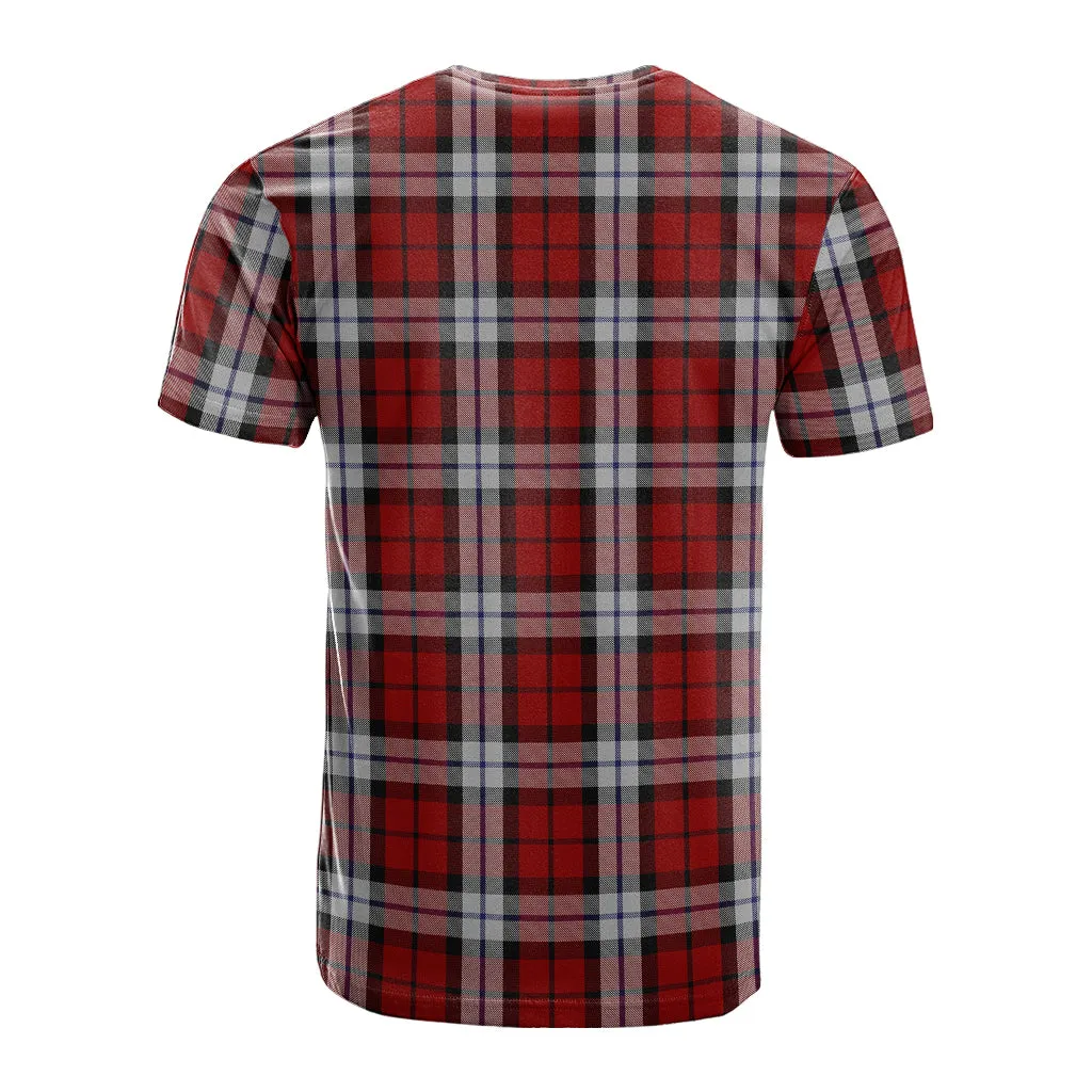 Brodie Dress Tartan T-Shirt with Family Crest