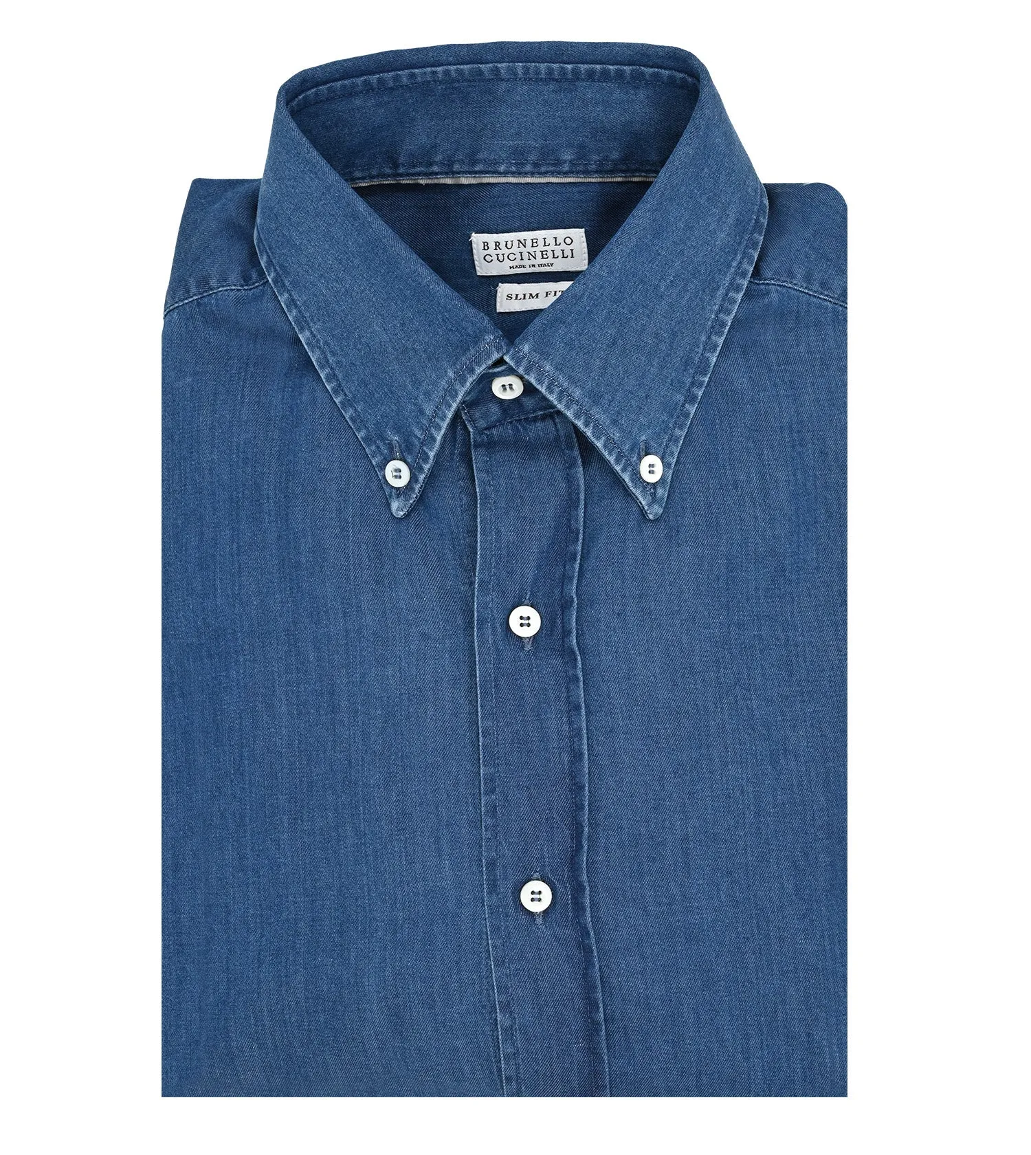 BRUNELLO CUCINELLI Buttoned Denim Shirt