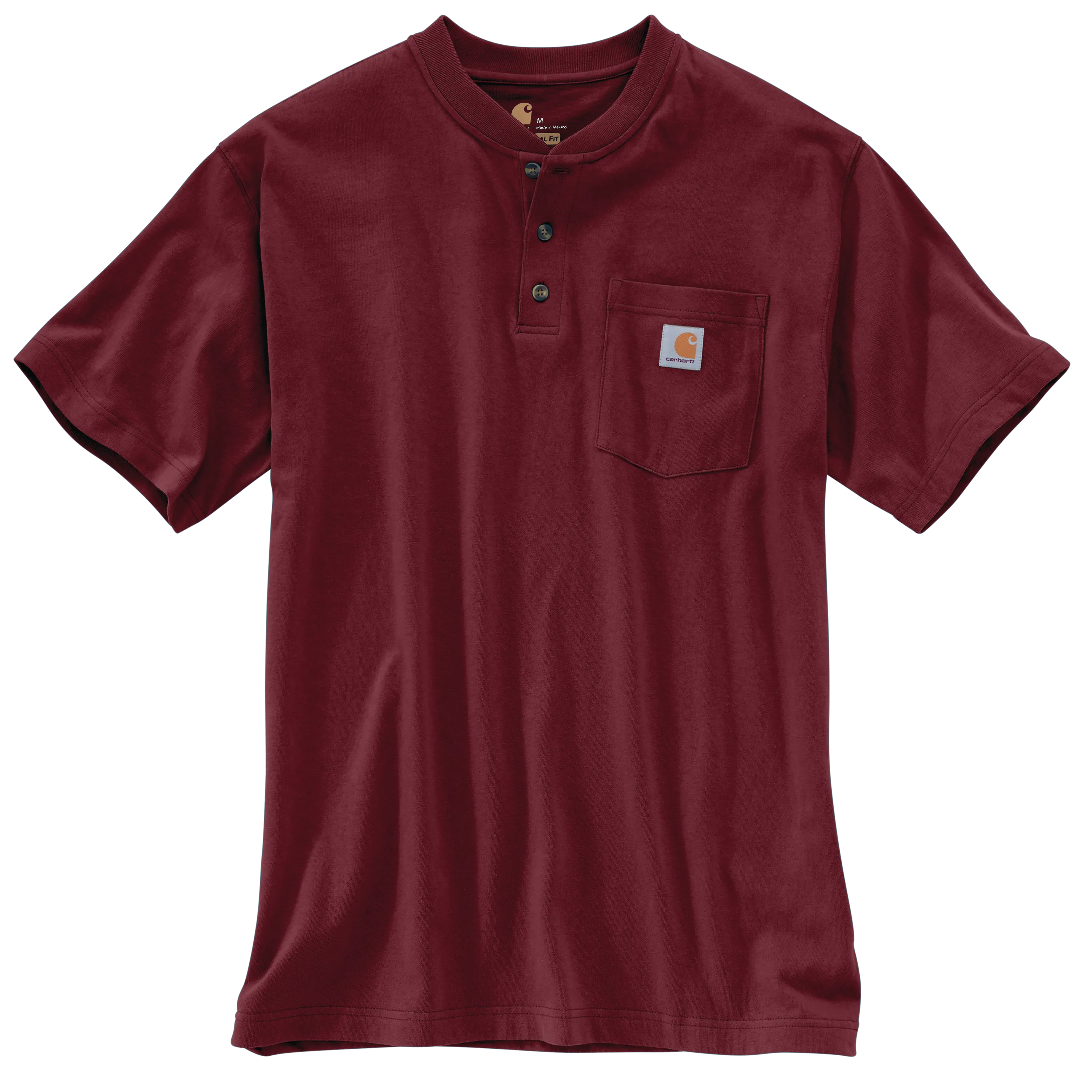 Carhartt Heavyweight Henley Pocket T-Shirt - Mens