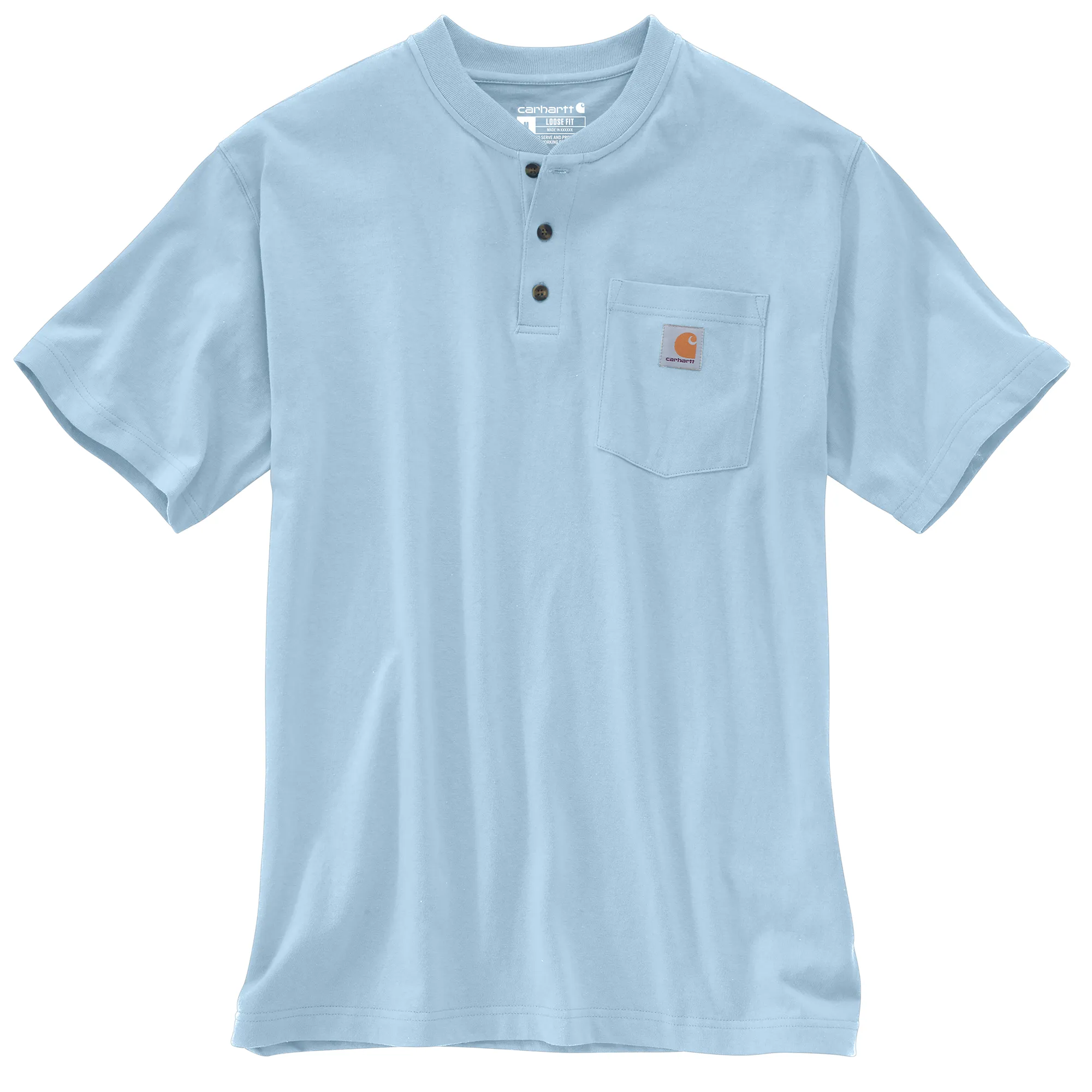 Carhartt Heavyweight Henley Pocket T-Shirt - Mens