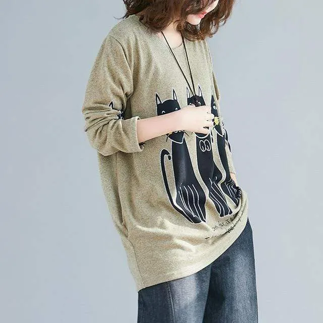 Cat Lovers Long Sleeve Shirt