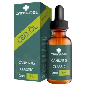 CBD 5% Organic Cannadol Hemp Extract Classic Drops