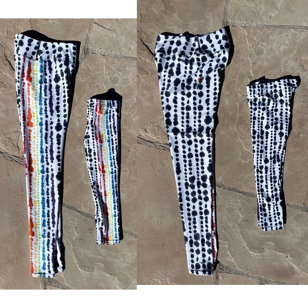 Chakra Tie-Dye High Waist Yoga Leggings