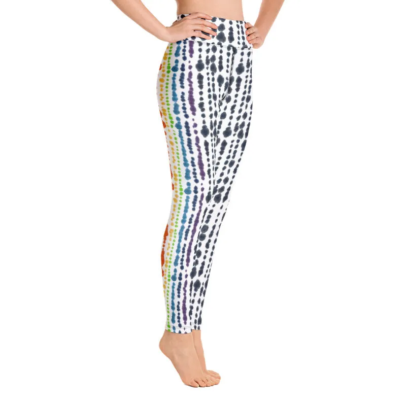 Chakra Tie-Dye High Waist Yoga Leggings