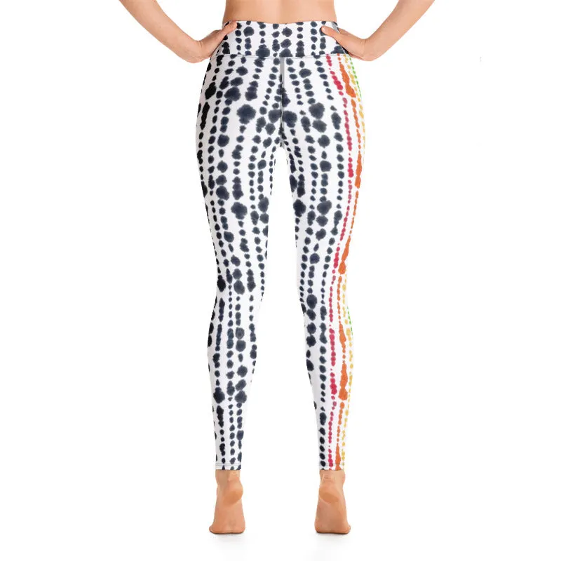Chakra Tie-Dye High Waist Yoga Leggings